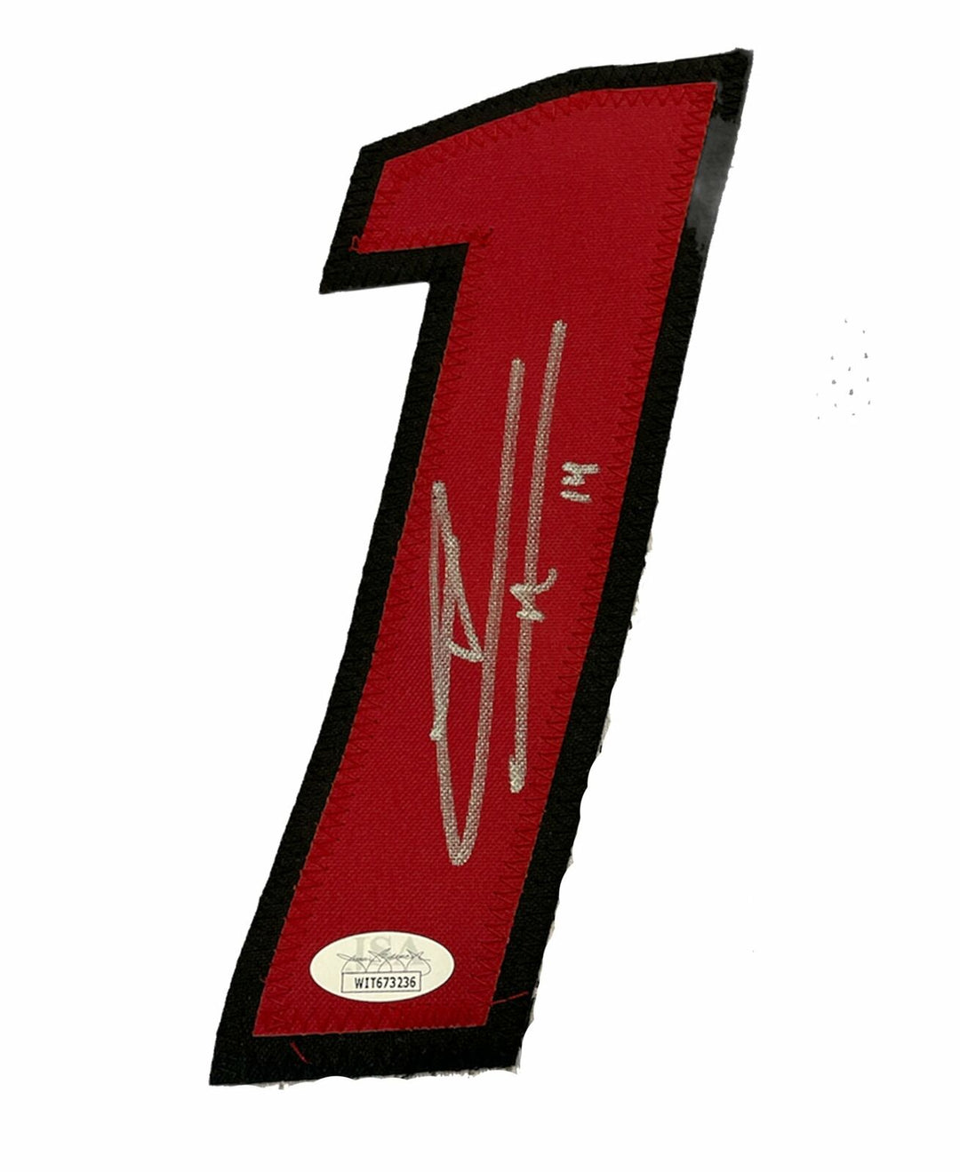 Tyler Herro Autographed Miami Heat White Custom Jersey (JSA) Image 5
