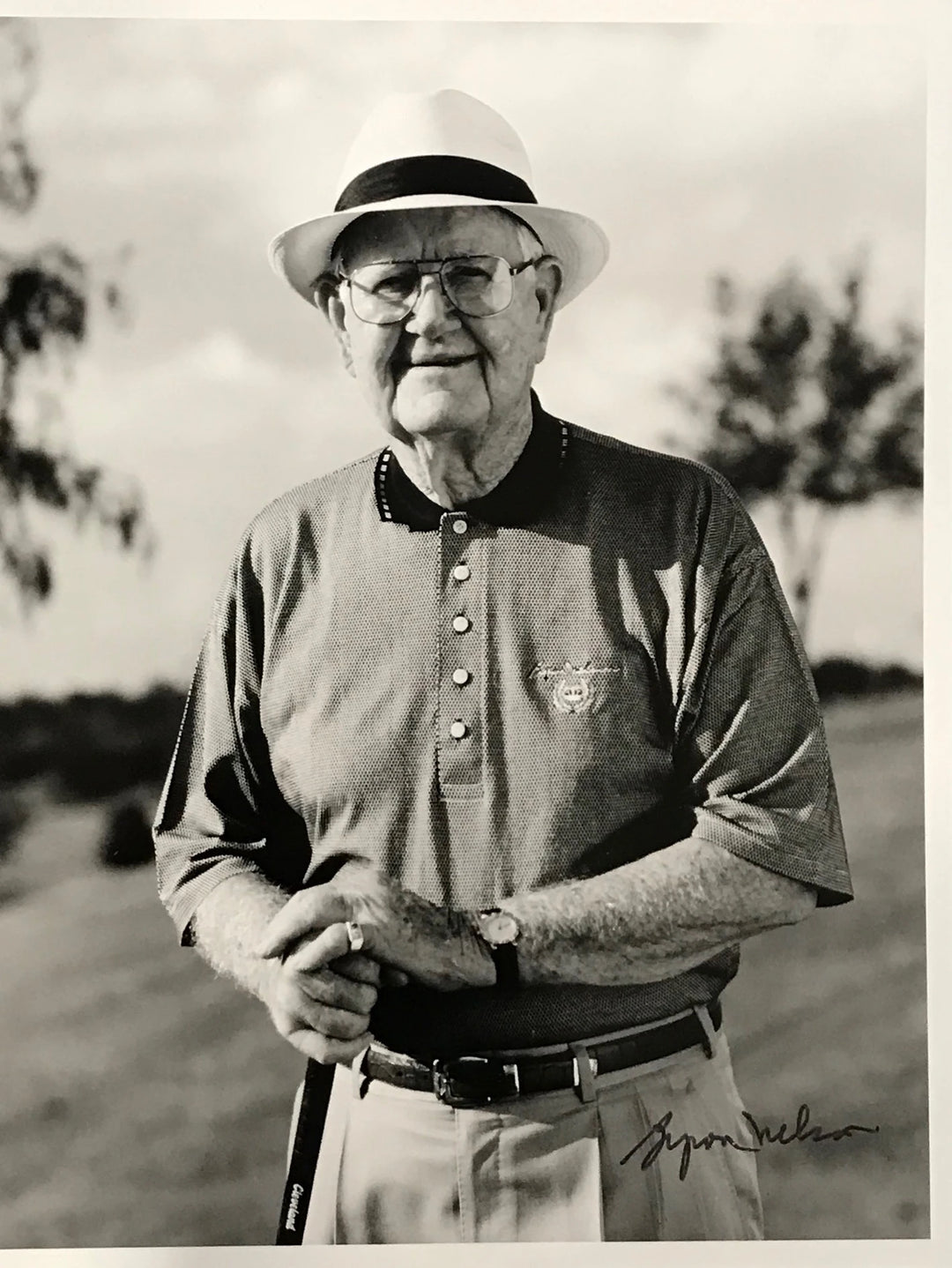 Byron Nelson Signed Golf 8x10 Photo Image 3