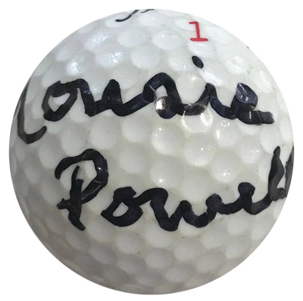 Mousie Powell Autographed Titleist 1 Golf Ball Image 1
