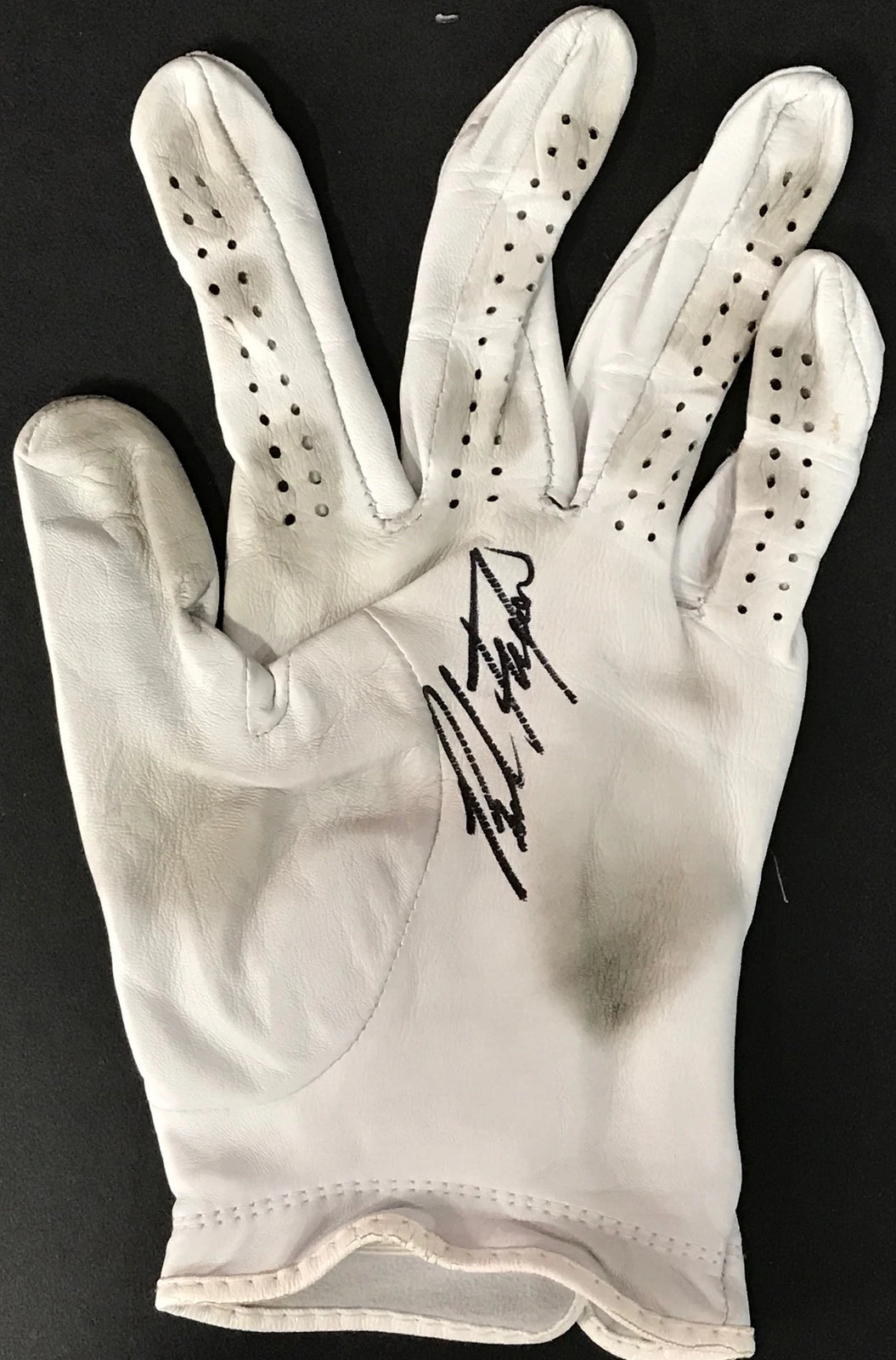 Brad Faxon Autographed Titleist Golf Glove (JSA) Image 2