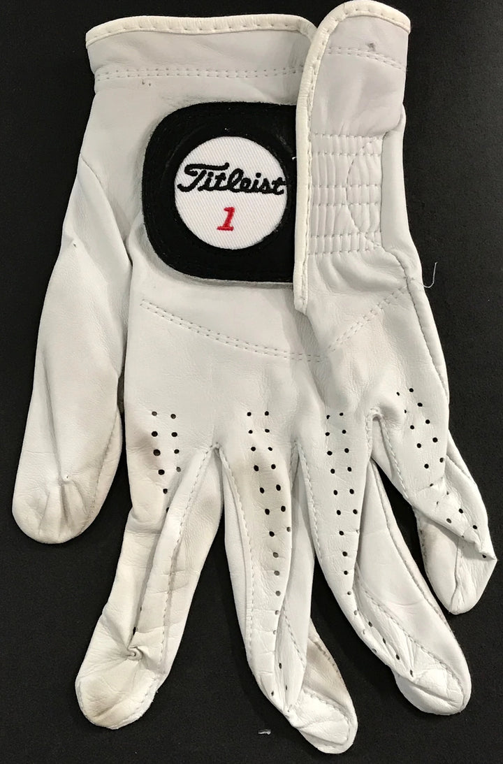 Brad Faxon Autographed Titleist Golf Glove (JSA) Image 3
