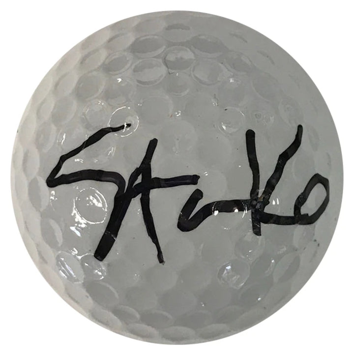 Fuzzy Zoeller / Paul Stankowski Autographed / Signed Golf Ball Image 2