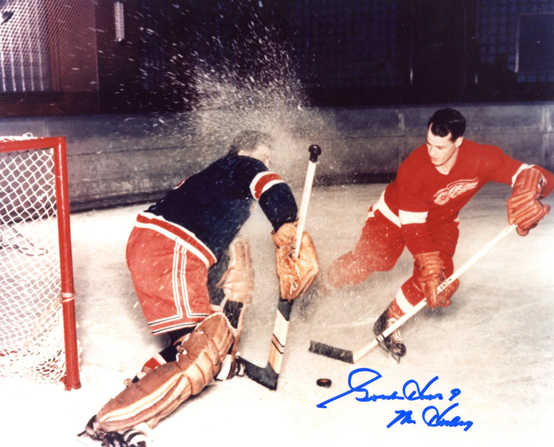 Gordie Howe Mr. Hockey Autographed / Signed 8x10 Photo Image 5