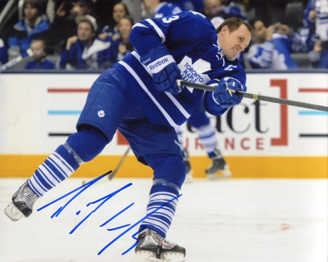 Dion Phaneuf Autographed 8x10 Photo Image 1