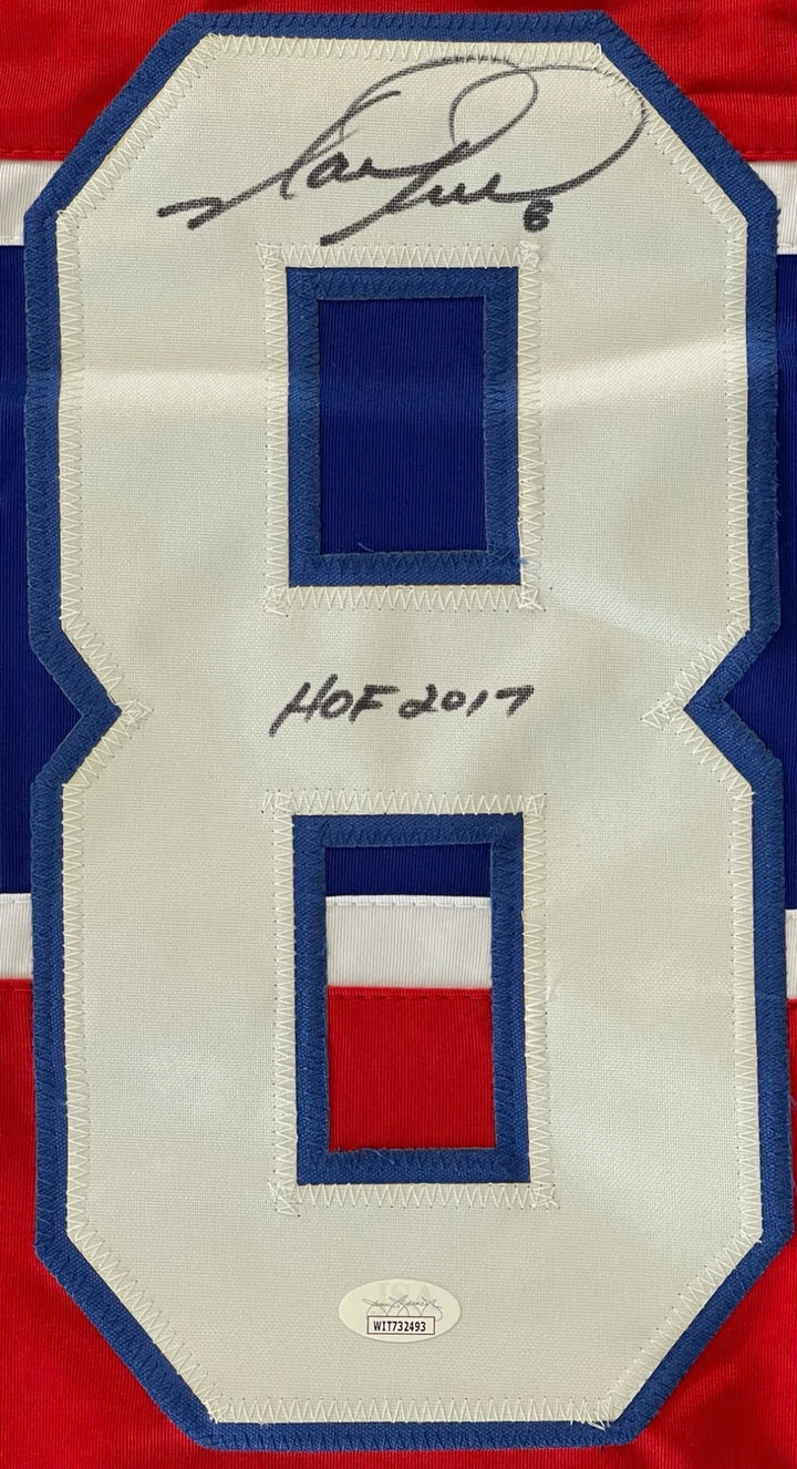 Mark Recchi Autographed Montreal Canadiens Jersey (JSA) Image 2