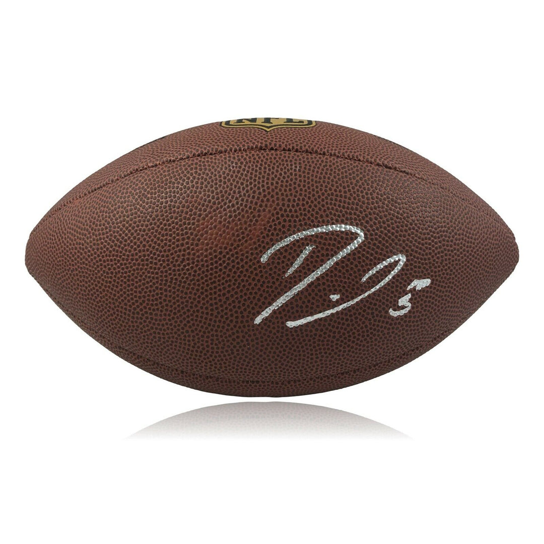 Darius Leonard Signed Full Size Football JSA COA Indianapolis Colts Autograph Image 1