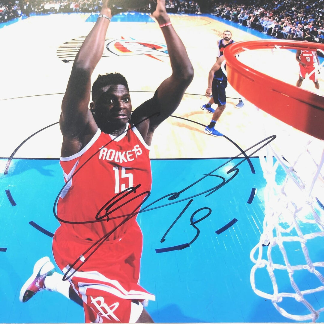 Clint Capela signed 11x14 photo PSA/DNA Houston Rockets Autographed Image 2