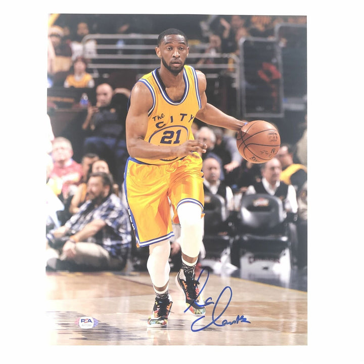 Ian Clark signed 11x14 photo PSA/DNA Golden State Warriors Autographed Image 1