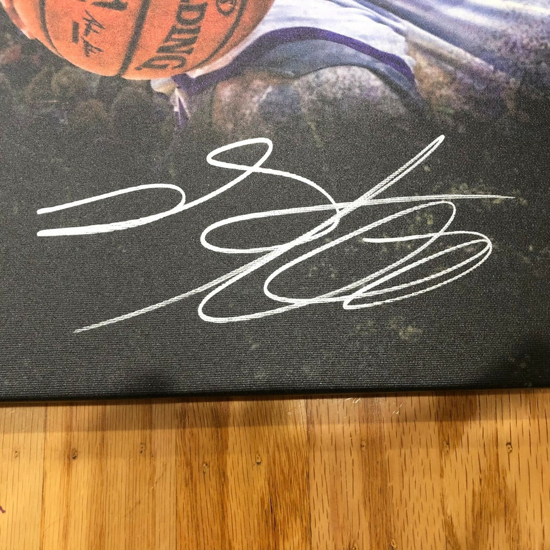 De'Aaron Fox signed 16x20 canvas PSA/DNA Sacramento Kings Autographed Image 2