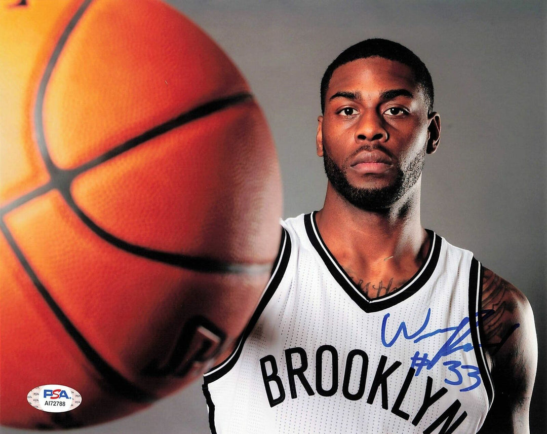 WILLIE REED signed 8x10 photo PSA/DNA Brooklyn Nets Autographed Image 1