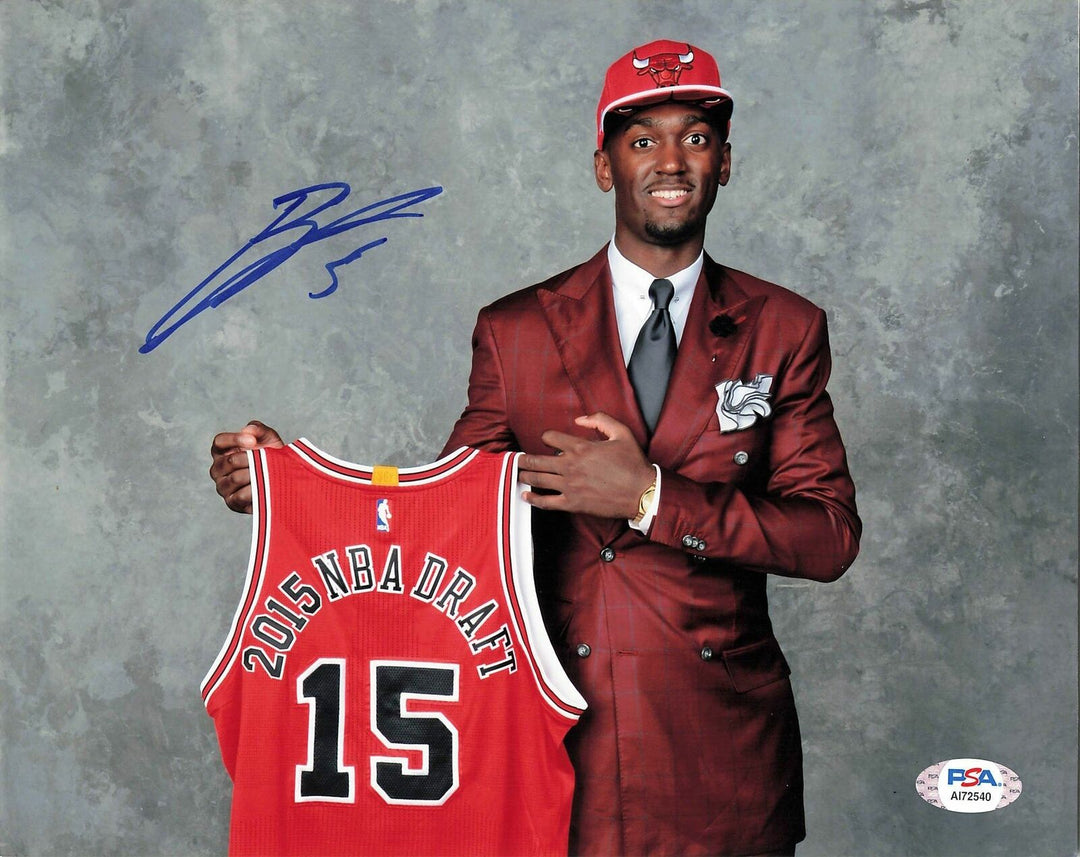 Bobby Portis signed 8x10 photo PSA/DNA Chicago Bulls Autographed Image 1