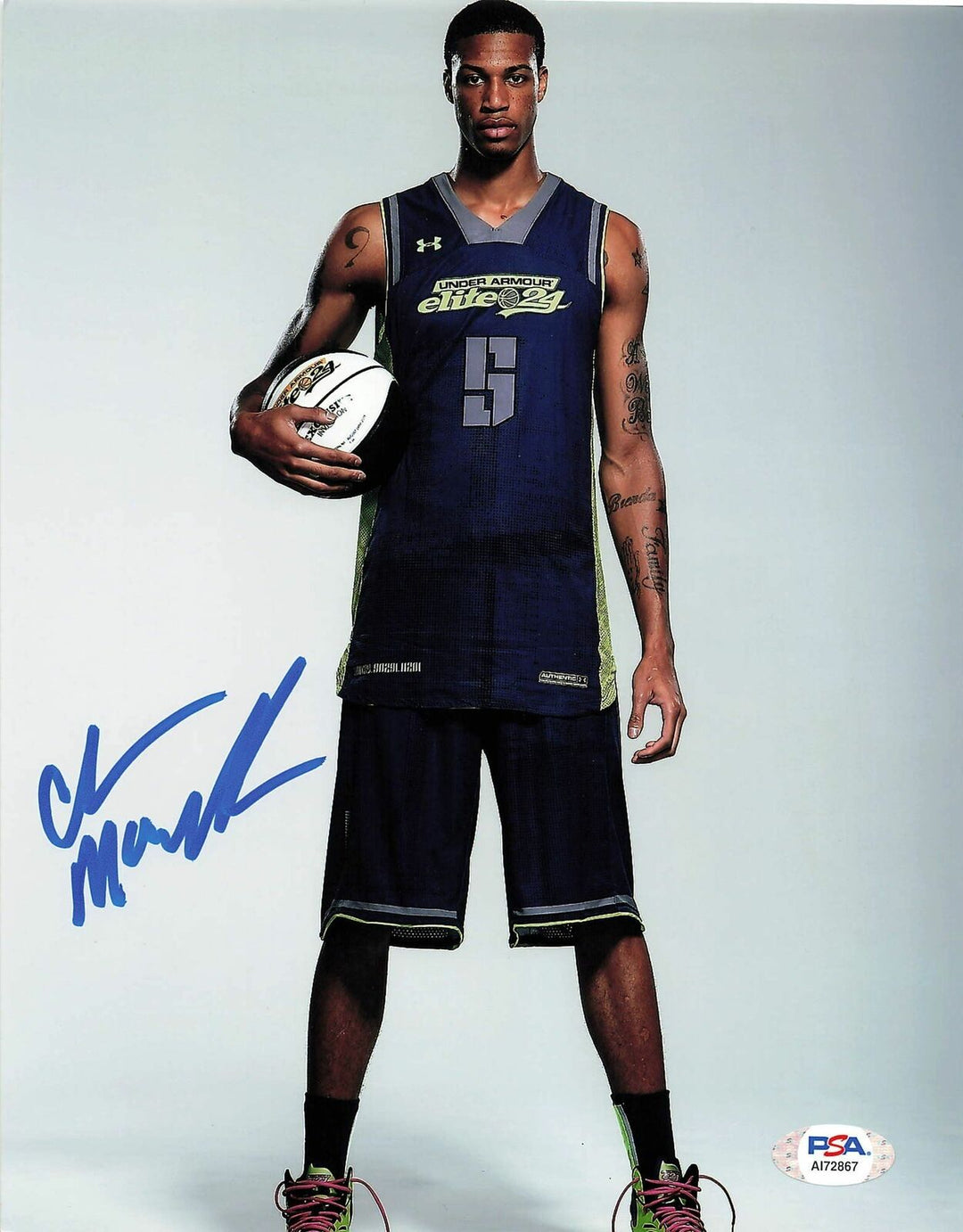 CHRIS McCULLOUGH Signed 8x10 photo PSA/DNA Syracuse Autographed Image 1