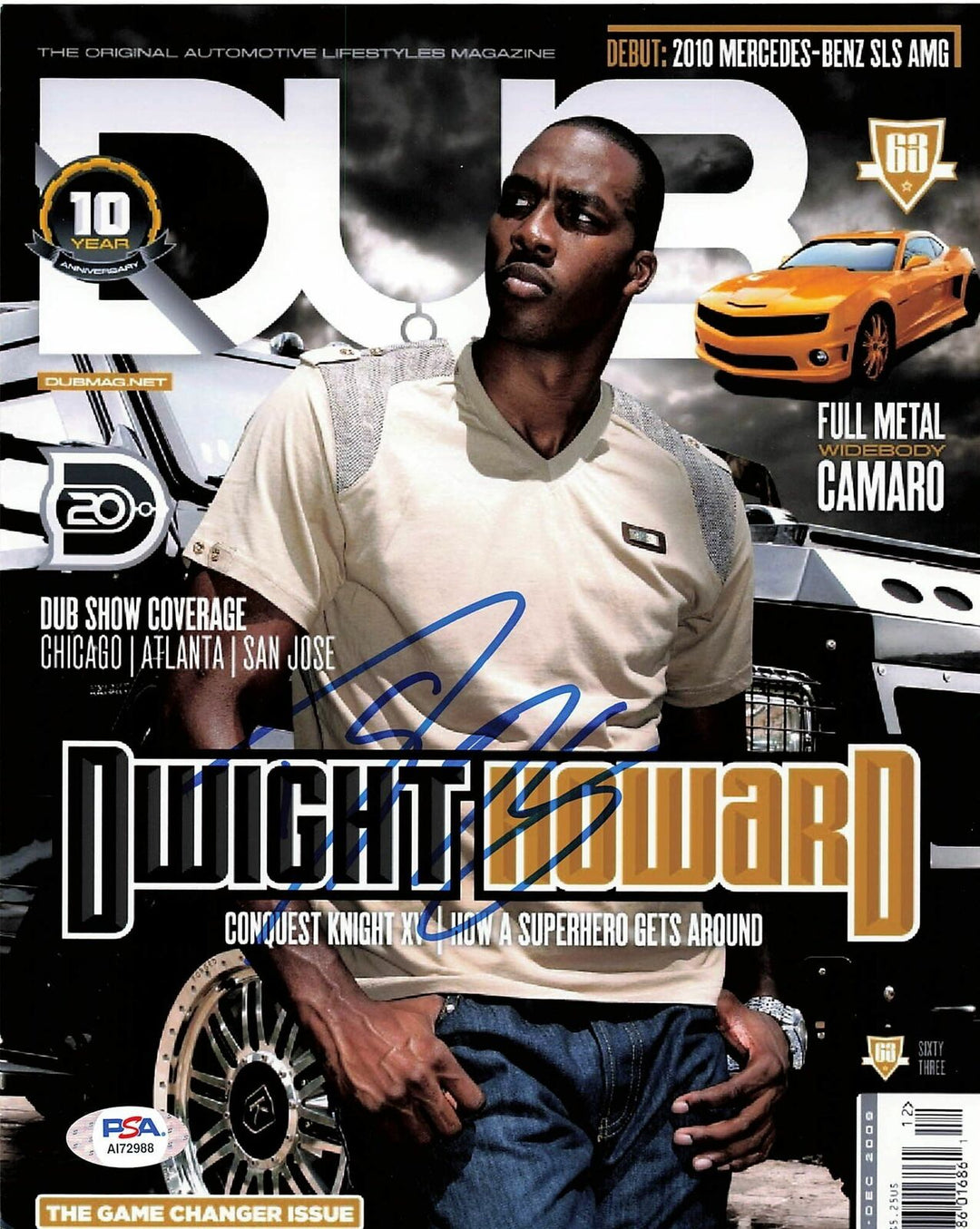 Dwight Howard signed 8x10 photo PSA/DNA Atlanta Hawks Autographed Image 1