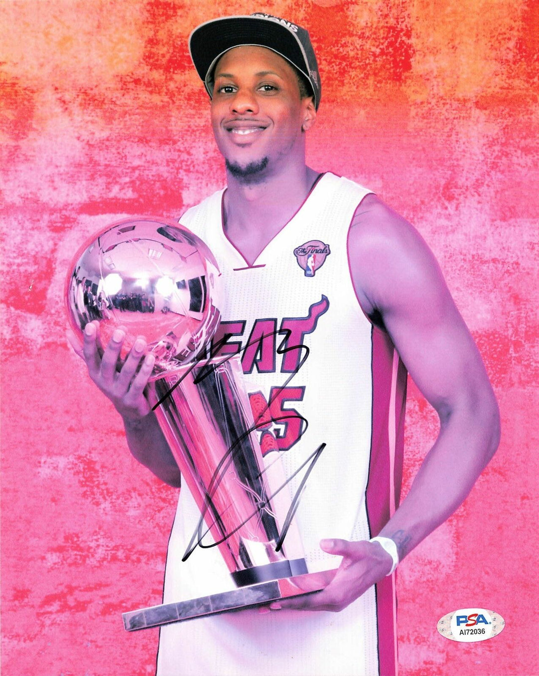 Mario Chalmers signed 8x10 photo PSA/DNA Miami Heat Autographed Image 1