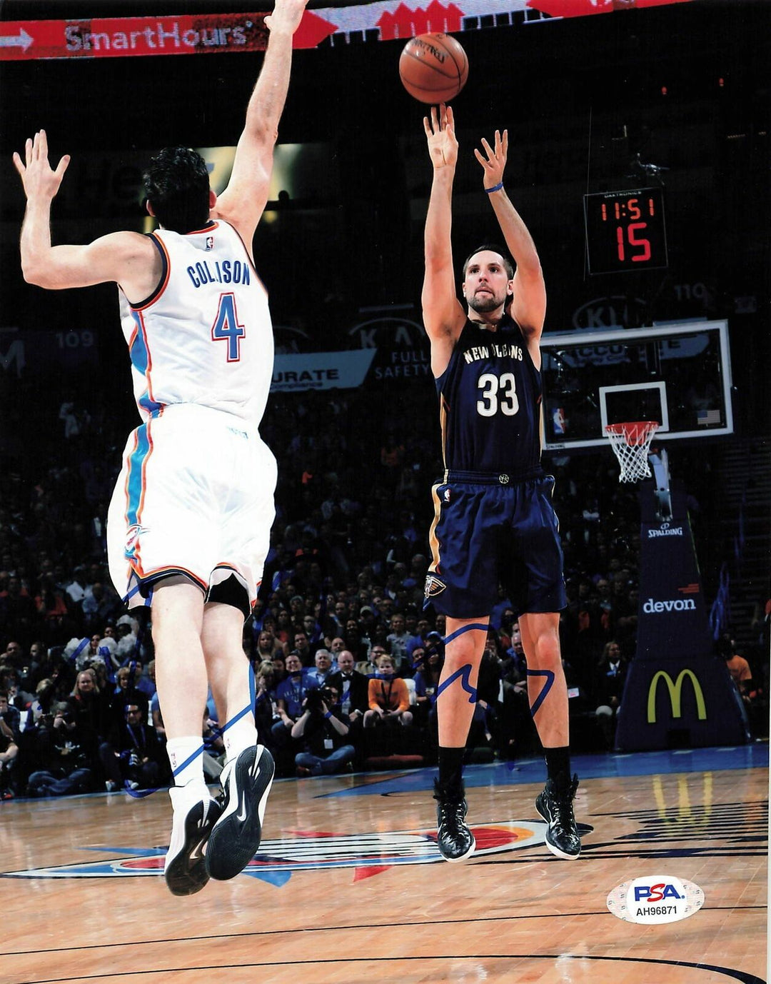 Ryan Anderson signed 8x10 Photo PSA/DNA New Orleans Pelicans Autographed Image 1