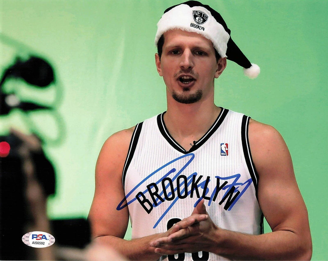 MIRZA TELETOVIC signed 8x10 Photo PSA/DNA Brooklyn Nets Autographed Image 1