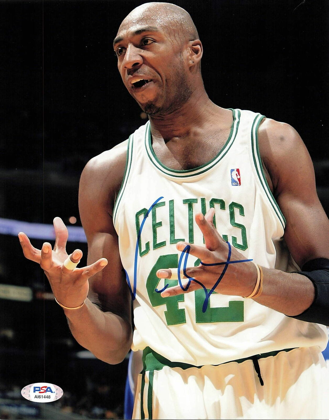 Vin Baker signed 8x10 photo PSA/DNA Boston Celtics Autographed Image 1