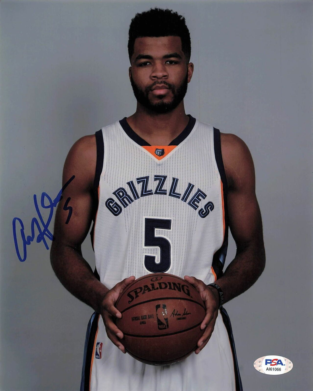 ANDREW HARRISON signed 8x10 photo PSA/DNA Memphis Grizzlies Autographed Image 1