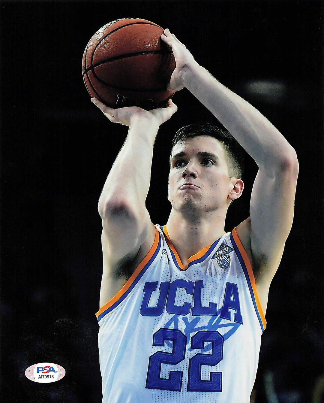 TJ Leaf Signed 8x10 Photo PSA/DNA Indiana Pacers Autographed UCLA Bruins Image 1