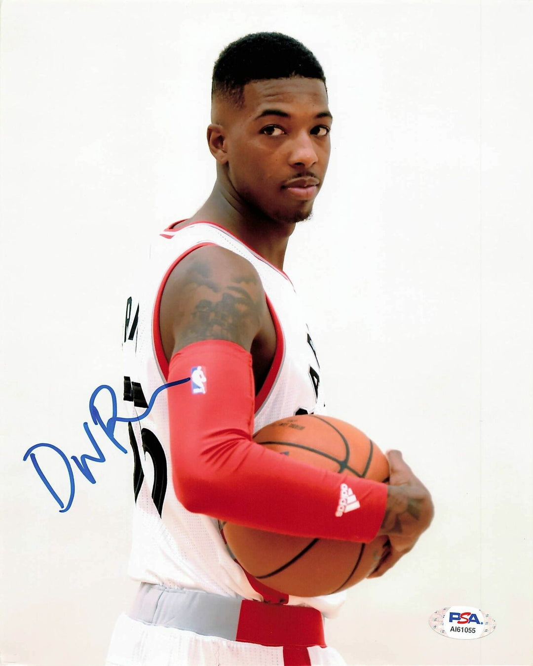 DELON WRIGHT signed 8x10 photo PSA/DNA Utah Utes Autographed Mavericks Image 1
