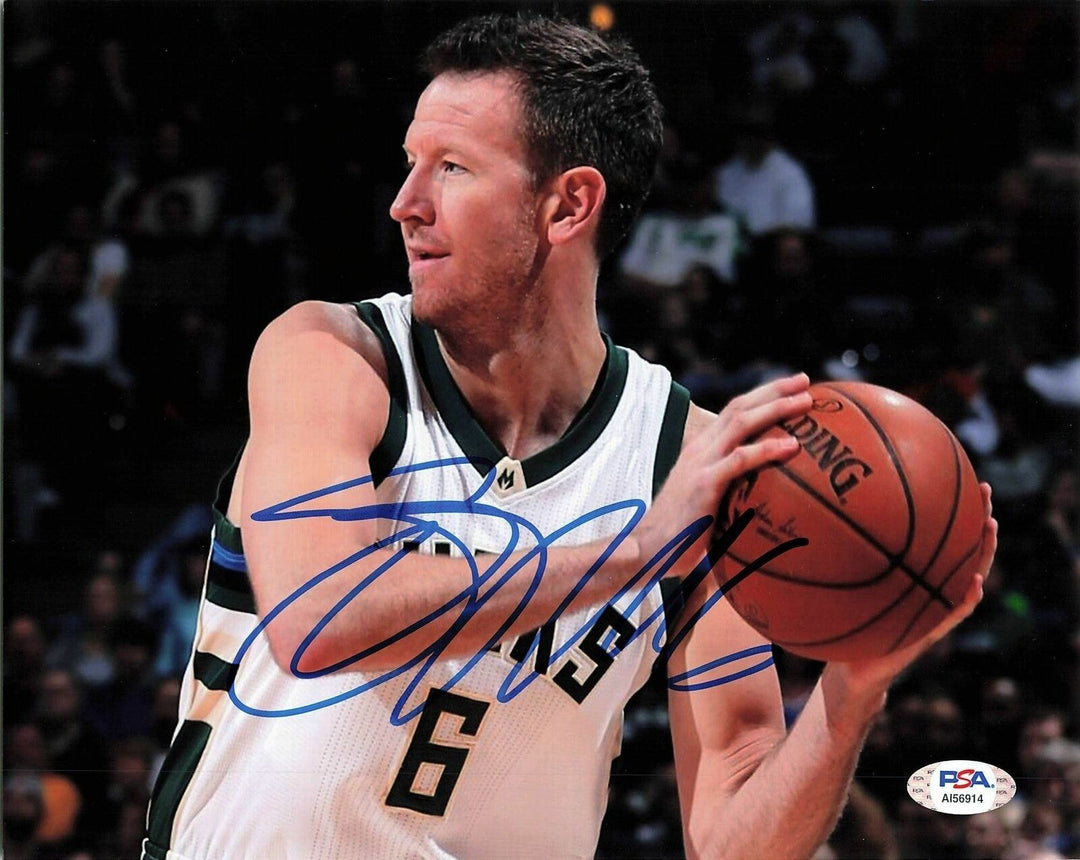 Steve Novak signed 8x10  photo PSA/DNA Milwaukee Bucks Autographed Image 1