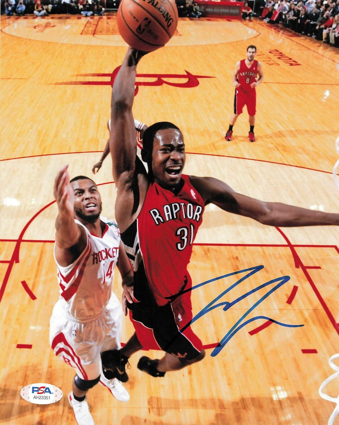 Terrence Ross signed 8x10 photo PSA/DNA Toronto Raptors Autographed Image 1