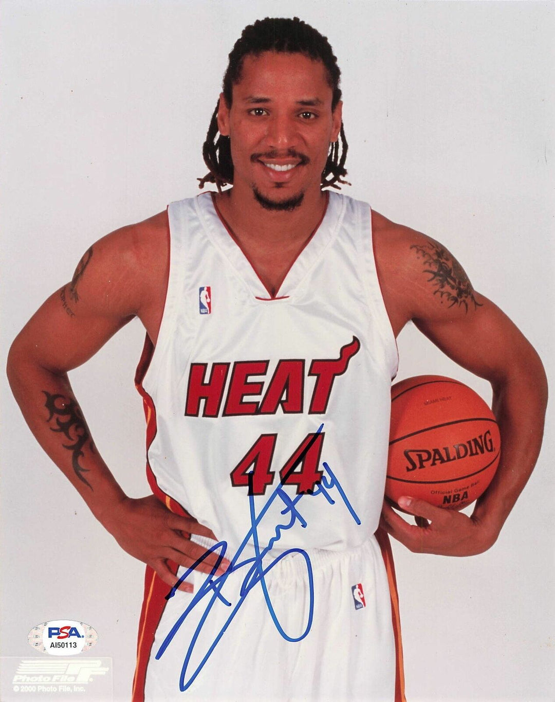Brian Grant Signed 8x10 photo PSA/DNA Miami Heat Autographed Image 1