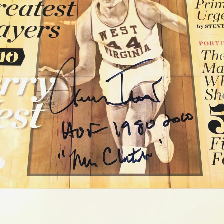 Jerry West signed 11x14 photo PSA/DNA Los Angeles Lakers Autographed Image 2