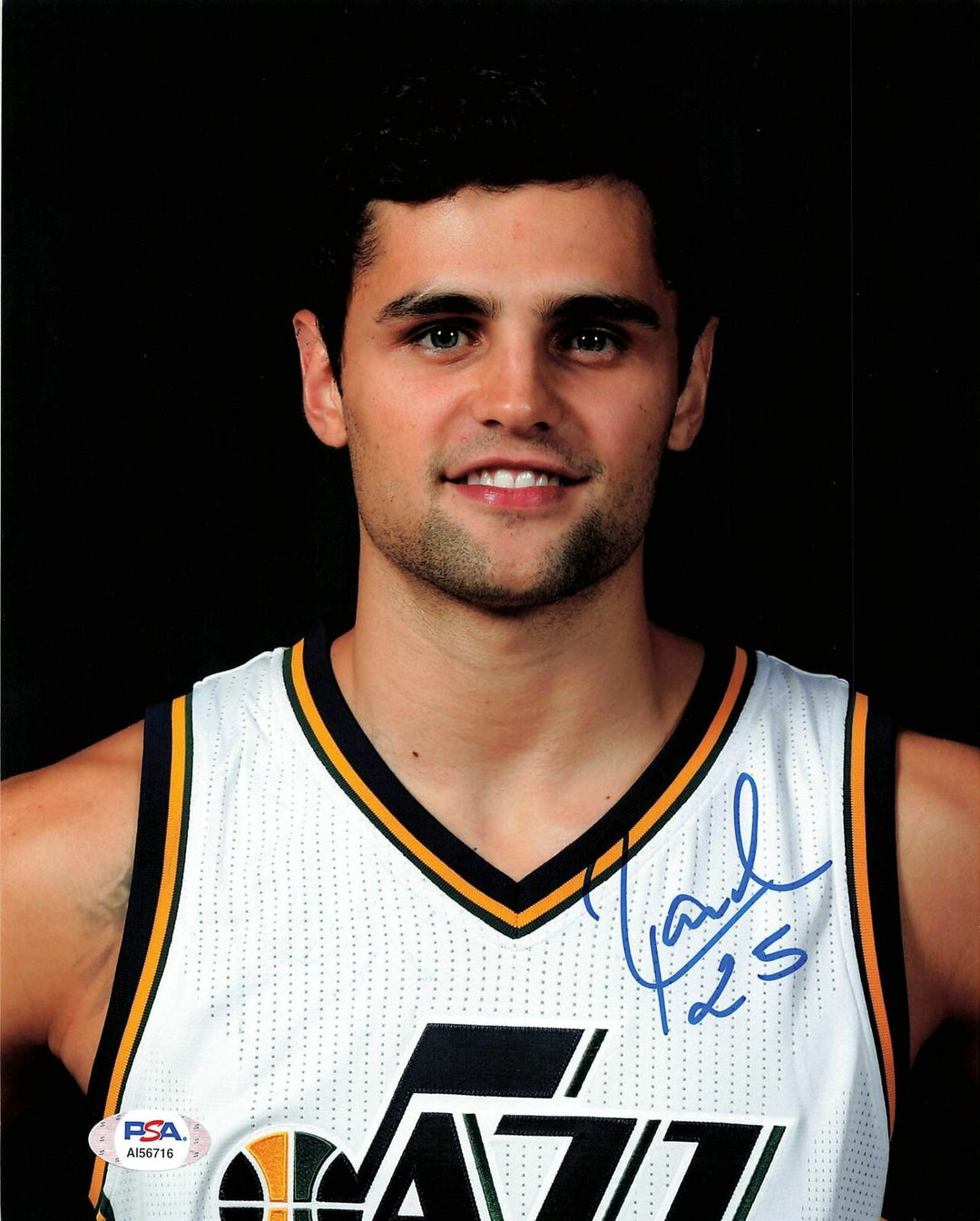 Raul Neto Signed 8x10 photo PSA/DNA Utah Jazz Autographed Image 1