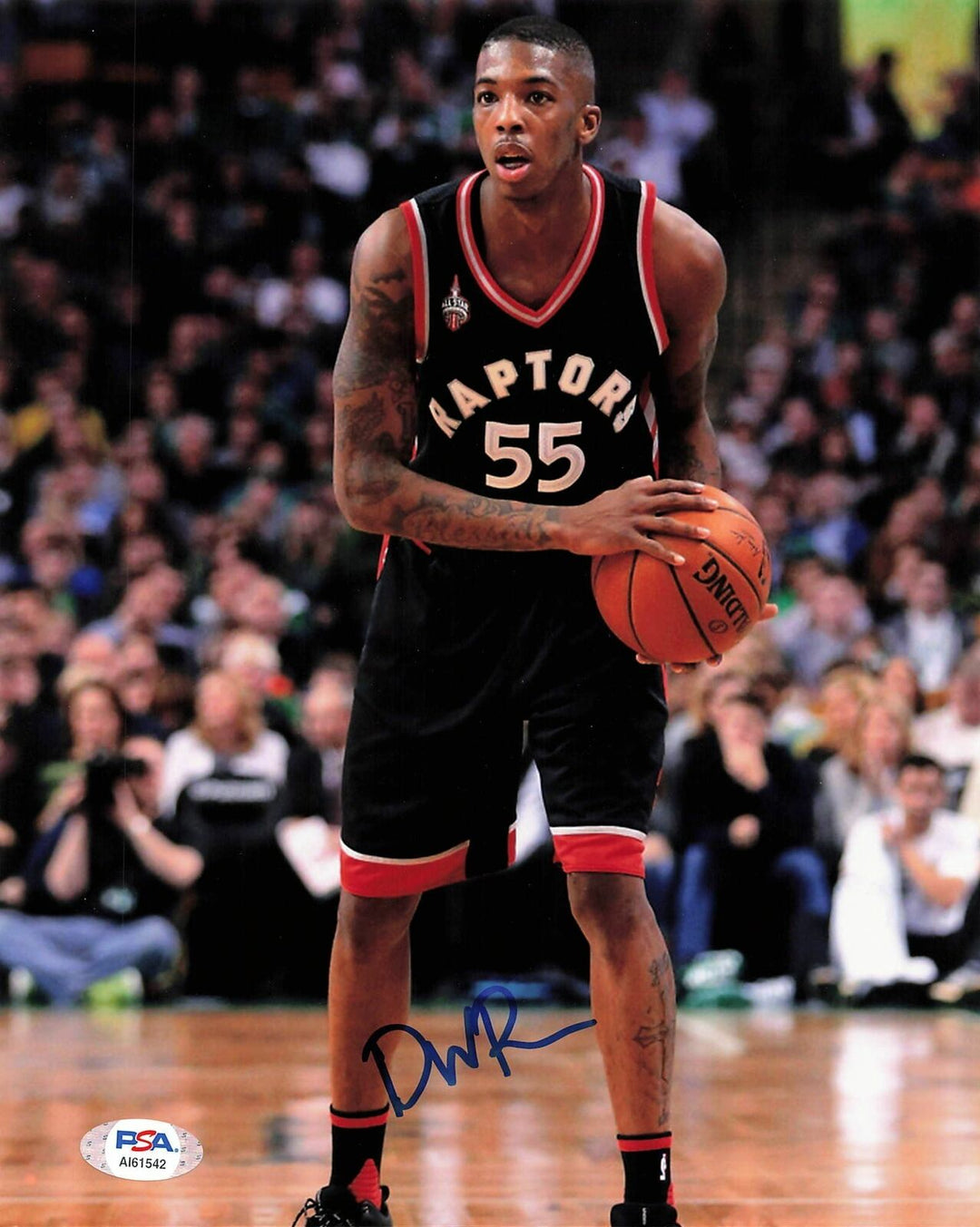 Delon Wright signed 8x10 photo PSA/DNA Toronto Raptors Image 1