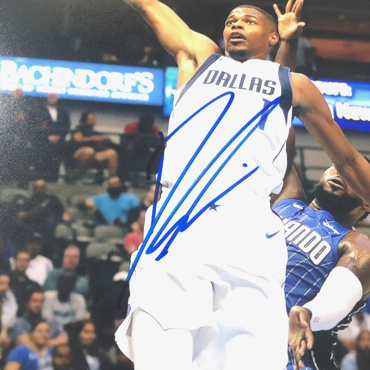 Dennis Smith Jr Signed 11x14 photo PSA/DNA Dallas Mavericks Autographed Knicks Image 2
