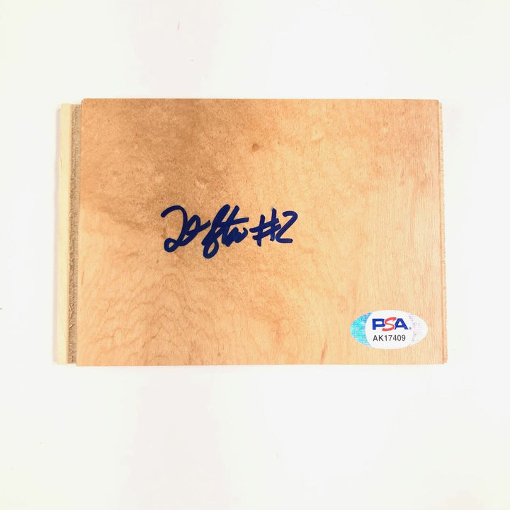 D.J. STEWARD Signed Floorboard PSA/DNA Autographed Duke Blue Devils Image 1
