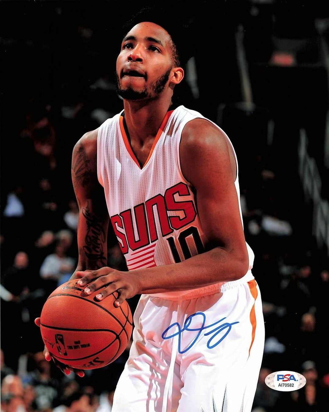 Derrick Jones Jr. signed 8x10 photo PSA/DNA Phoenix Suns Autographed Image 1