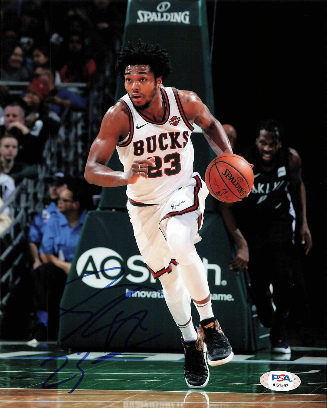 Sterling Brown signed 8x10 photo PSA/DNA Milwaukee Bucks Autographed Image 1
