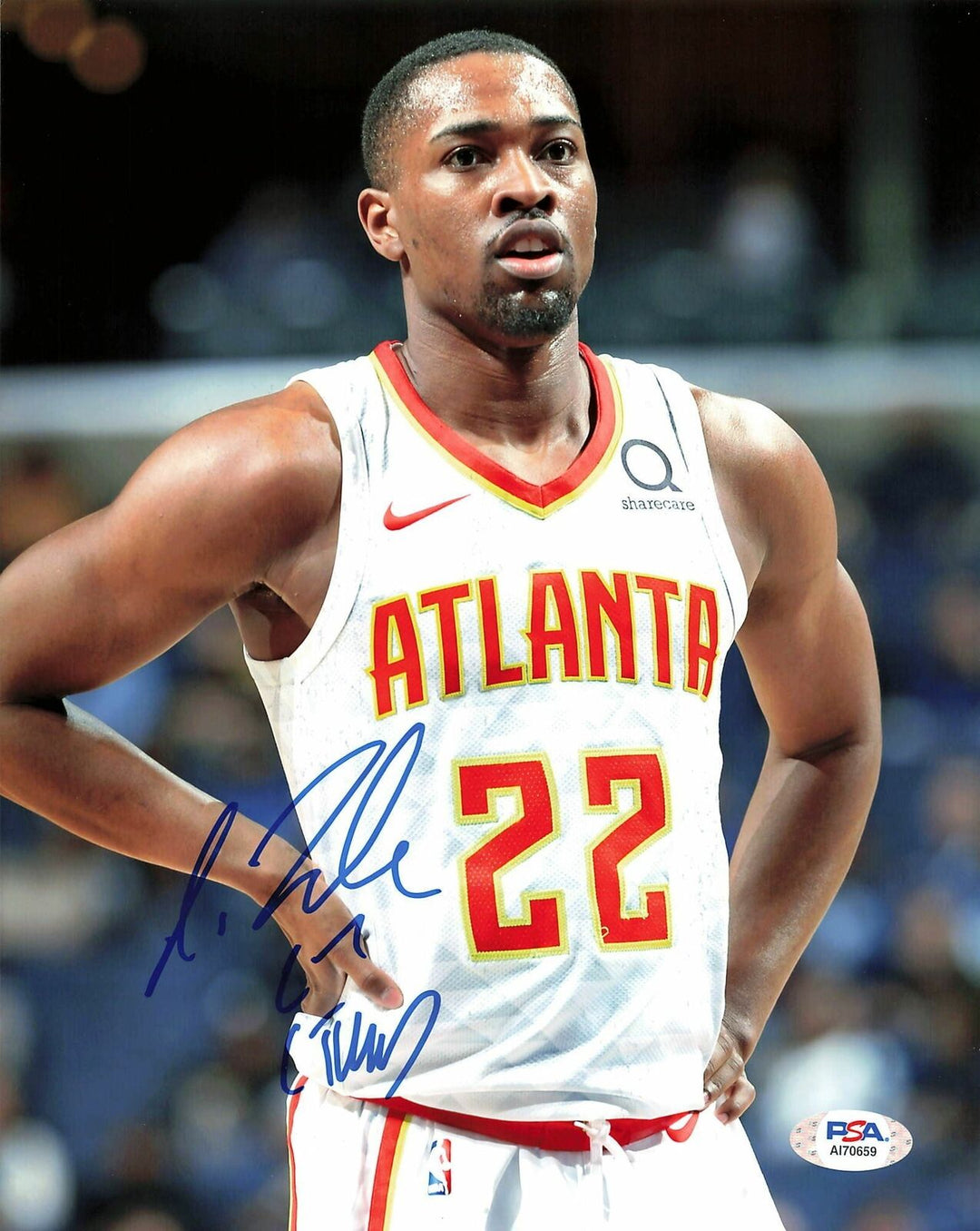 Isaiah Taylor signed 8x10 photo PSA/DNA Atlanta Hawks Autographed Image 1