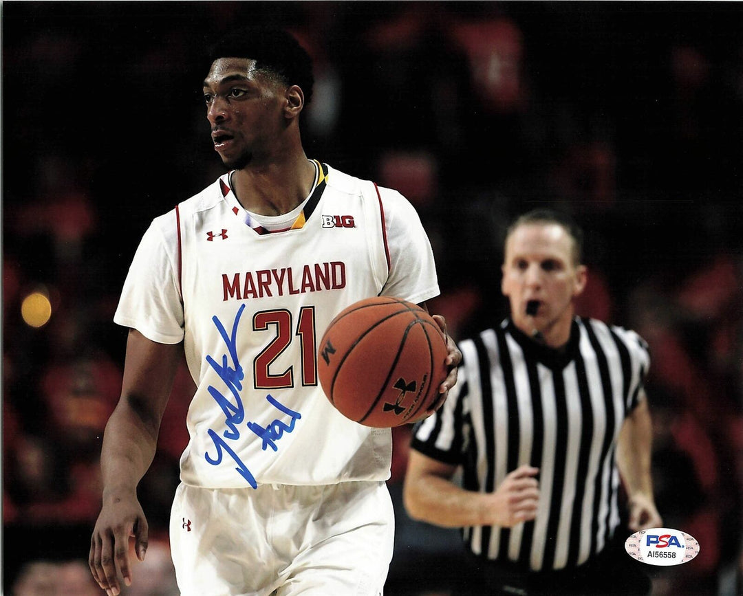 Justin Jackson signed 8x10 photo PSA/DNA Maryland Terrapins Autographed Image 1