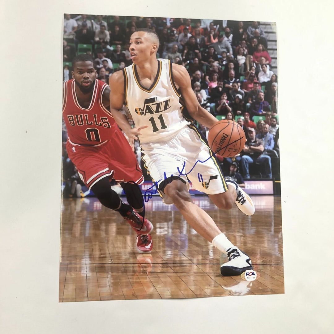 Dante Exum signed 11x14 photo PSA/DNA Utah Jazz Autographed Image 1