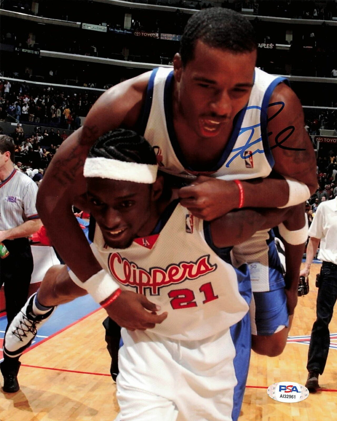 Quentin Richardson Signed 8x10 photo PSA/DNA Los Angeles Clippers Autographed Image 1