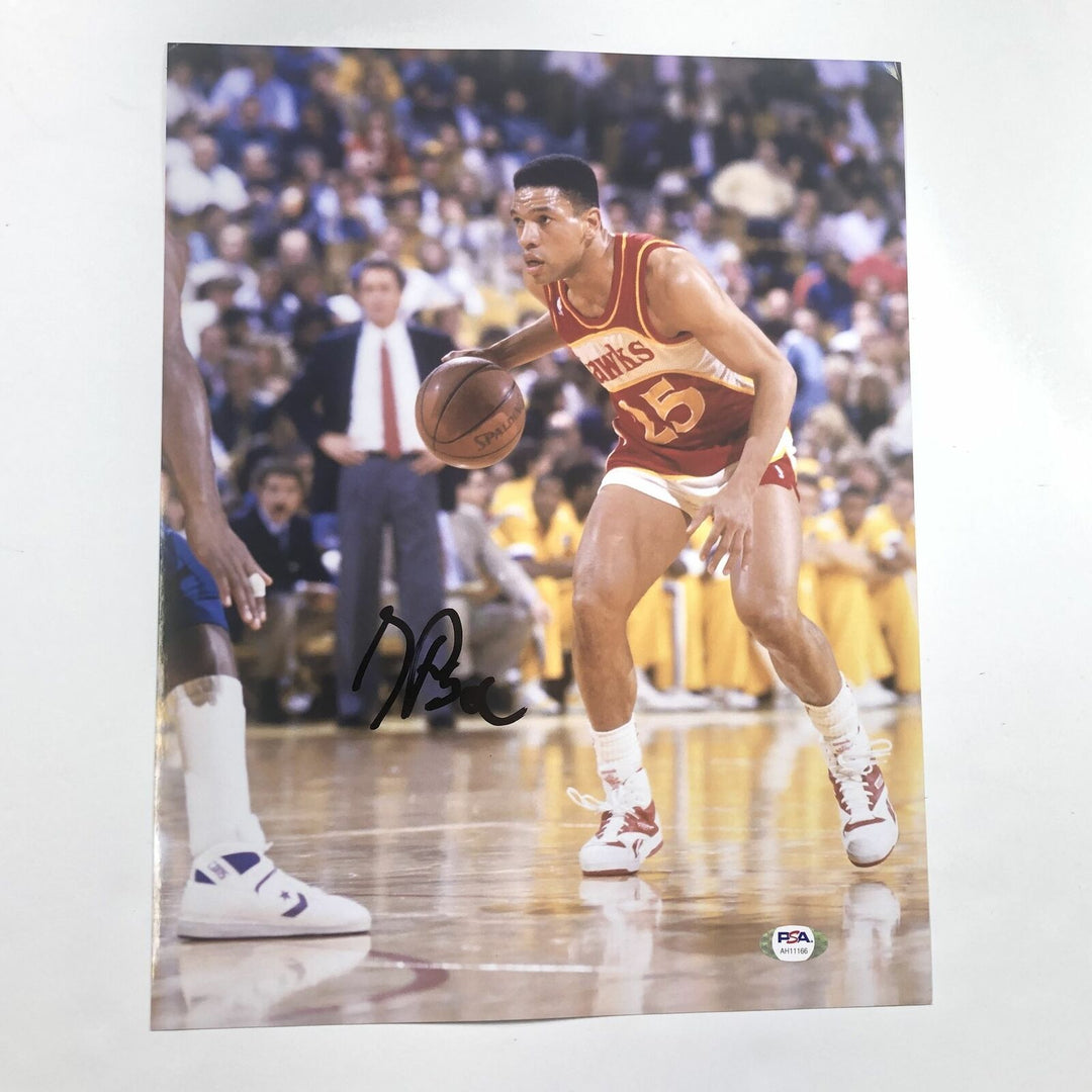 Doc Rivers signed 11x14 photo PSA/DNA Atlanta Hawks Autographed LA Clippers Image 1
