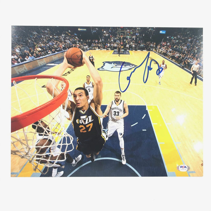 Rudy Gobert signed 11x14 photo PSA/DNA Utah Jazz Autographed Image 1
