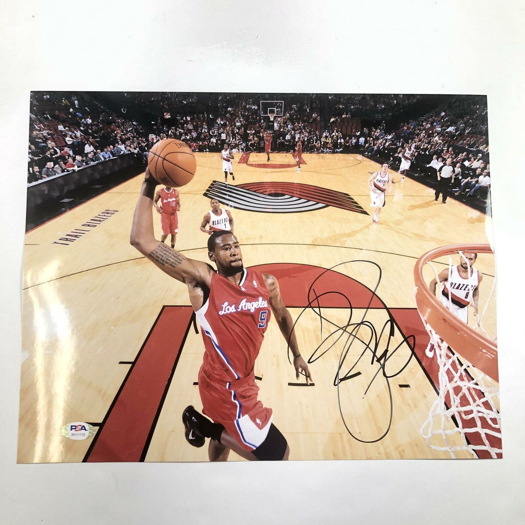 DeAndre Jordan signed 11x14 photo PSA/DNA Los Angeles Clippers Nets Autographed Image 1