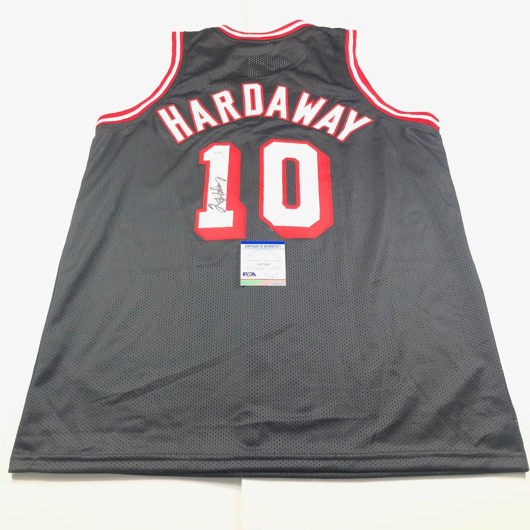 Tim Hardaway Signed Jersey PSA/DNA Miami Heat Autographed Image 1