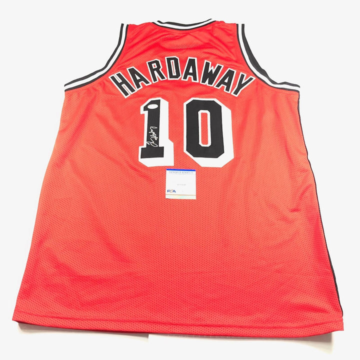 Tim Hardaway Signed Jersey PSA/DNA Miami Heat Autographed Image 3