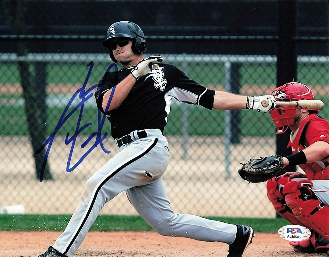 ADAM ENGEL signed 8x10 photo Chicago White Sox PSA/DNA Autographed Image 1