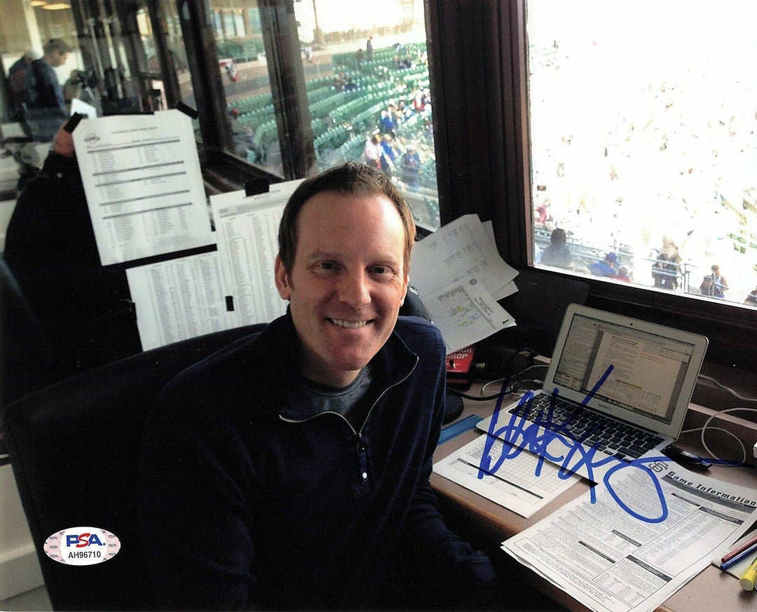 Len Kasper signed 8x10 photo PSA/DNA Chicago White Sox Autographed Image 1