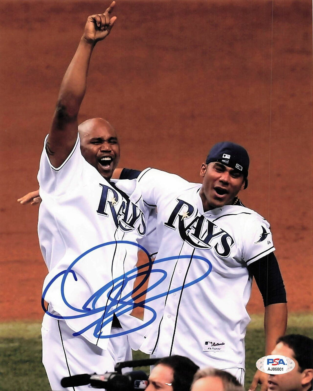 CLIFF FLOYD signed 8x10 photo PSA/DNA Autographed Tampa Bay Rays Image 5