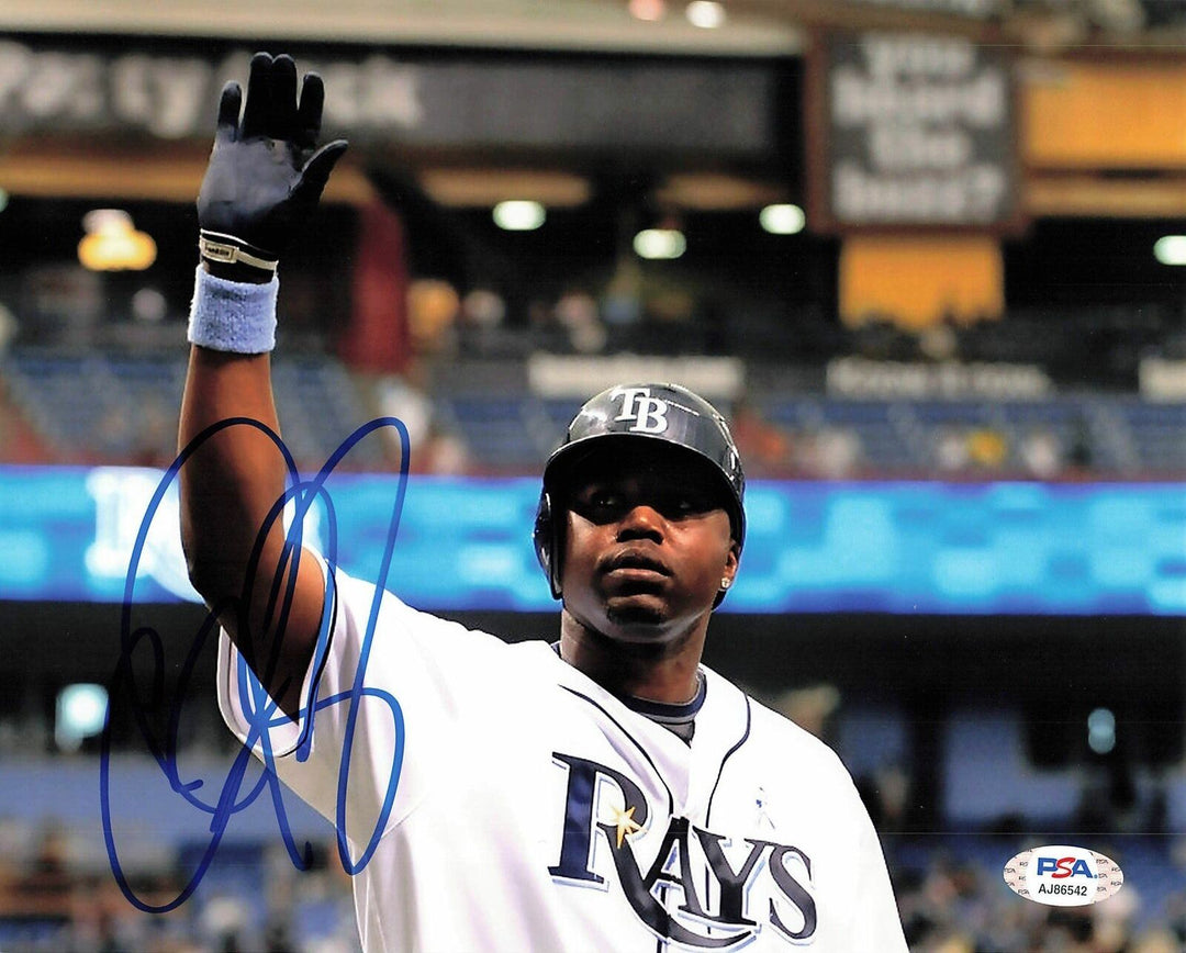 CLIFF FLOYD signed 8x10 photo PSA/DNA Autographed Tampa Bay Rays Image 1