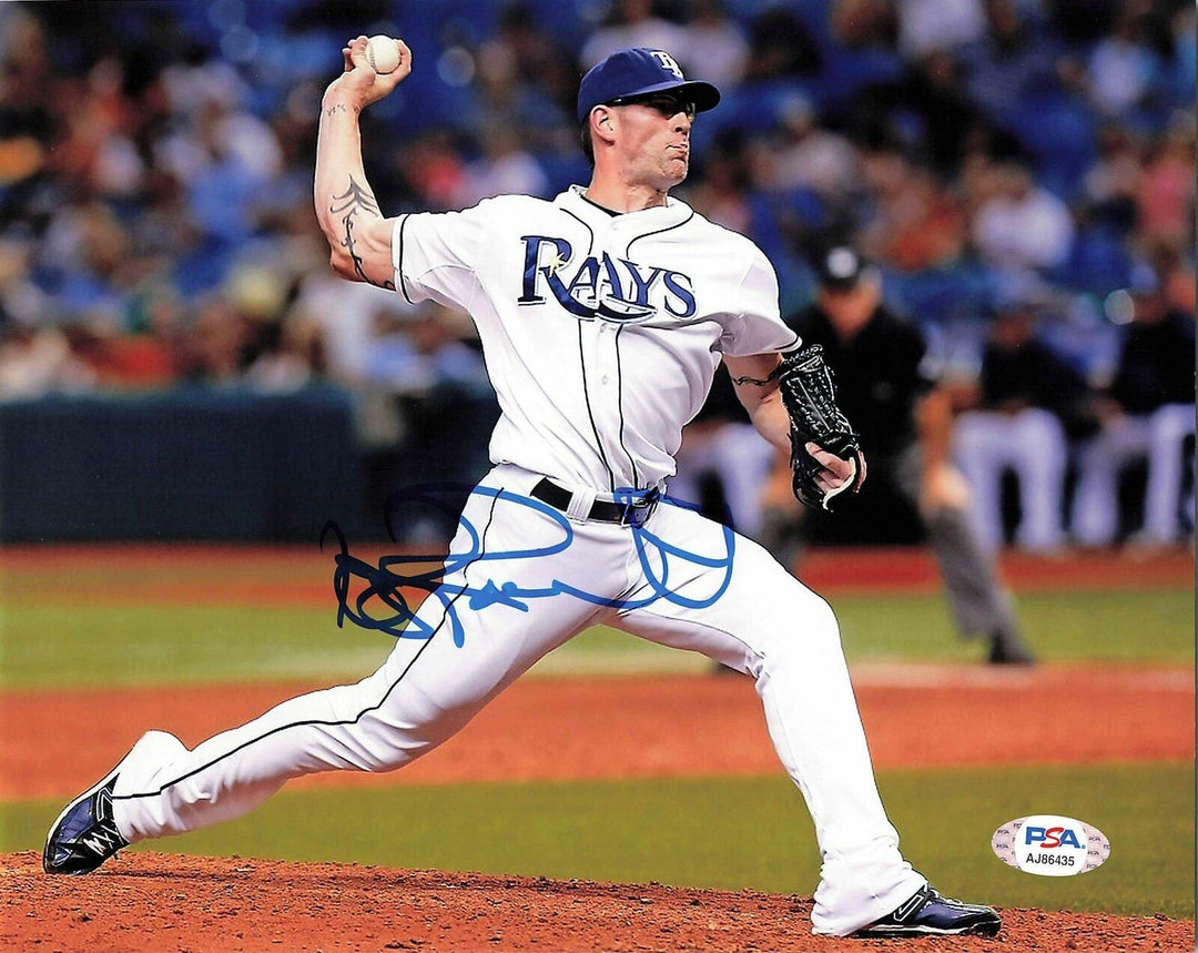 KYLE FARNSWORTH signed 8x10 photo PSA/DNA Autographed Tampa Bay Rays Image 1