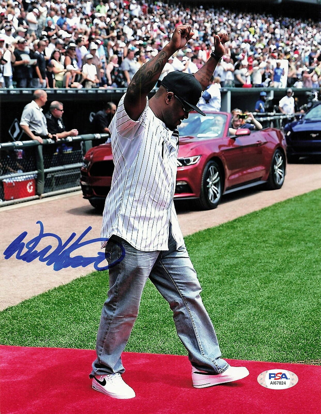 Willie Harris signed 8x10 photo Chicago White Sox PSA/DNA Autographed Image 1