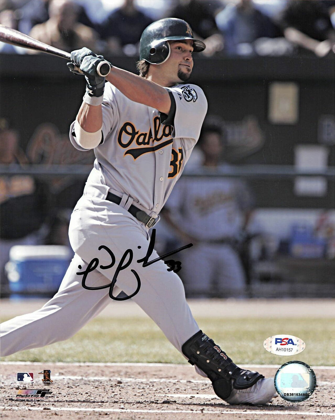 Nick Swisher signed 8x10 photo PSA/DNA Oakland Athletics Autographed Image 1
